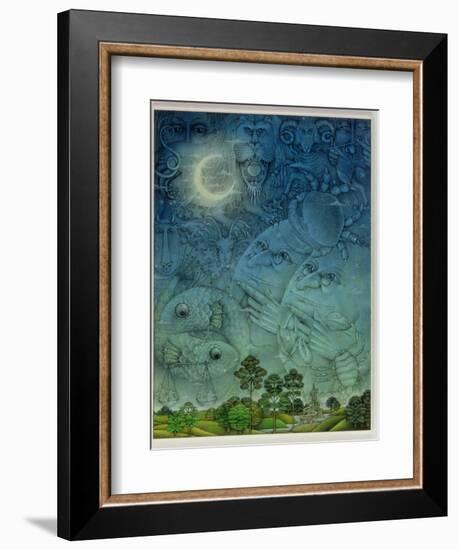 Zodiac Sky-Wayne Anderson-Framed Giclee Print