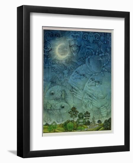 Zodiac Sky-Wayne Anderson-Framed Giclee Print