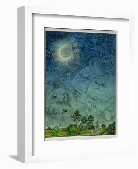 Zodiac Sky-Wayne Anderson-Framed Giclee Print