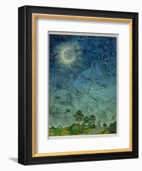 Zodiac Sky-Wayne Anderson-Framed Giclee Print