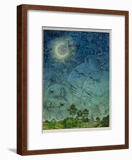 Zodiac Sky-Wayne Anderson-Framed Giclee Print