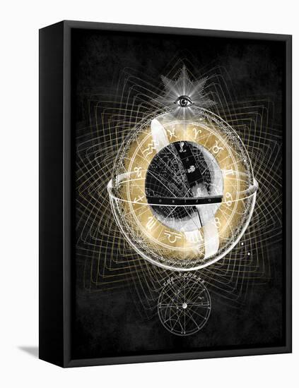 Zodiac Sphere IV-Oliver Jeffries-Framed Stretched Canvas