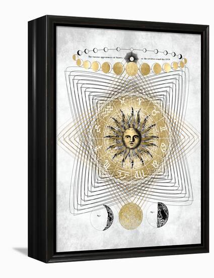 Zodiac Sun I-Oliver Jeffries-Framed Stretched Canvas