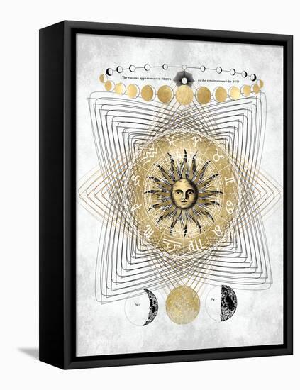 Zodiac Sun I-Oliver Jeffries-Framed Stretched Canvas