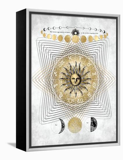 Zodiac Sun I-Oliver Jeffries-Framed Stretched Canvas