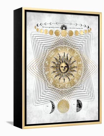 Zodiac Sun I-Oliver Jeffries-Framed Stretched Canvas