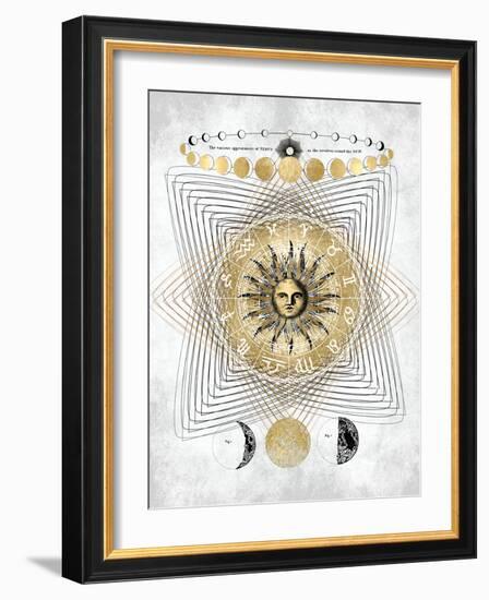 Zodiac Sun I-Oliver Jeffries-Framed Art Print