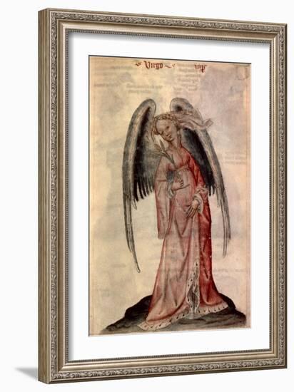 Zodiac: Virgo The Virgin-Albumasar-Framed Giclee Print