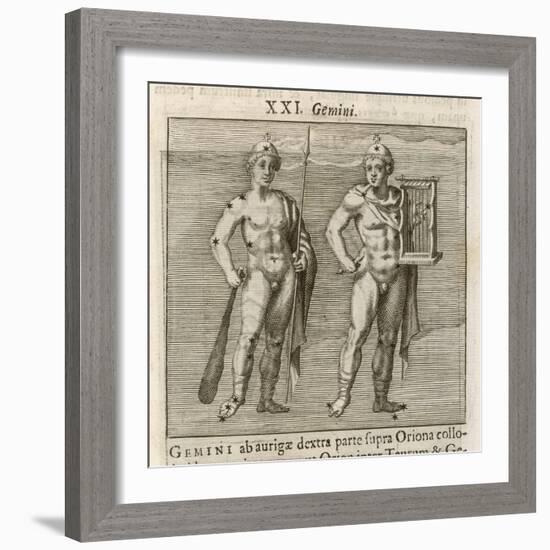 Zodiac-Gaius Julius Hyginus-Framed Art Print