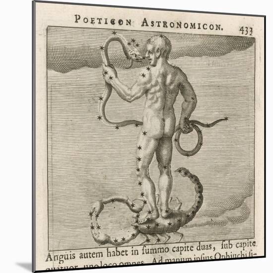 Zodiac-Gaius Julius Hyginus-Mounted Art Print