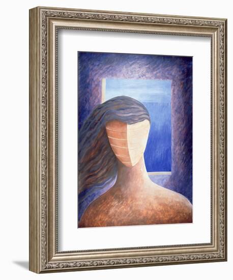 Zoe a La Fenetre, 1994-Marie Hugo-Framed Giclee Print