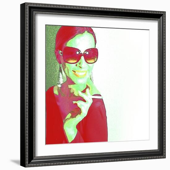 Zoe-NaxArt-Framed Premium Giclee Print