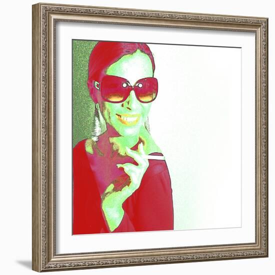 Zoe-NaxArt-Framed Art Print