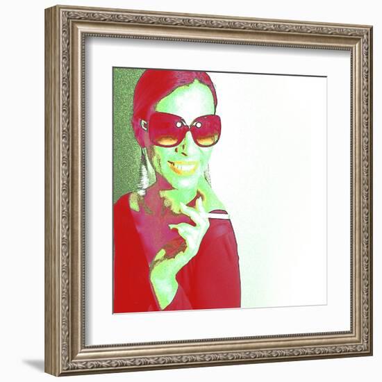 Zoe-NaxArt-Framed Art Print