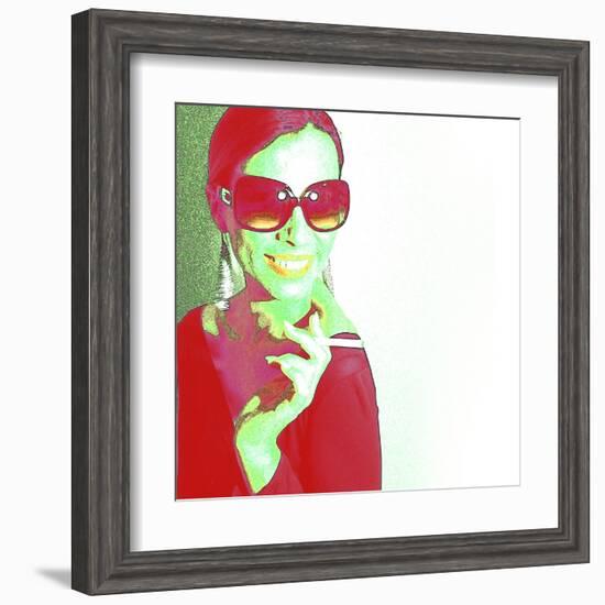 Zoe-NaxArt-Framed Art Print