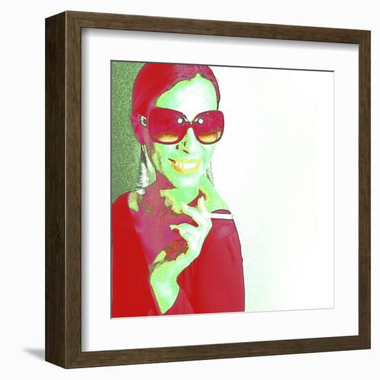 Zoe-NaxArt-Framed Art Print