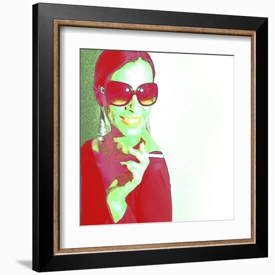 Zoe-NaxArt-Framed Art Print