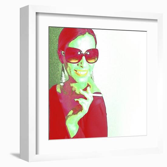 Zoe-NaxArt-Framed Art Print