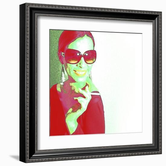 Zoe-NaxArt-Framed Art Print