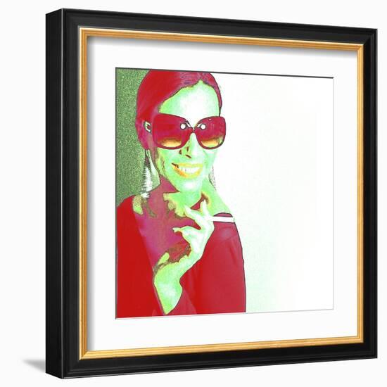 Zoe-NaxArt-Framed Art Print