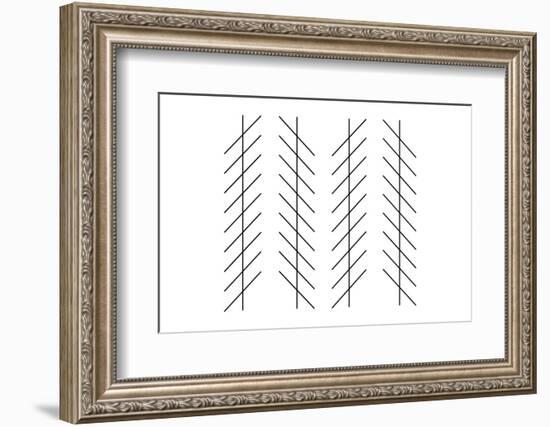 Zoellner Illusion-Science Photo Library-Framed Photographic Print