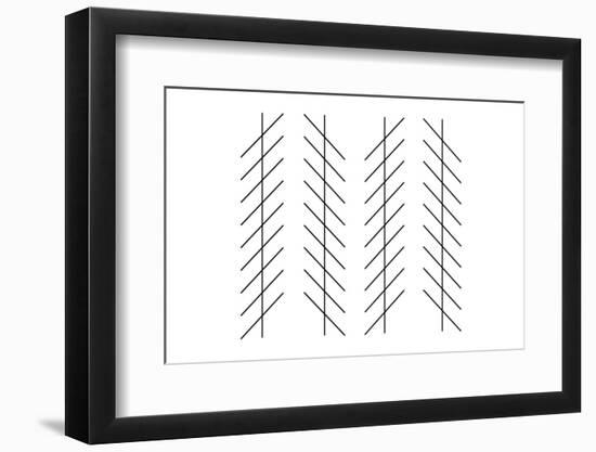 Zoellner Illusion-Science Photo Library-Framed Photographic Print
