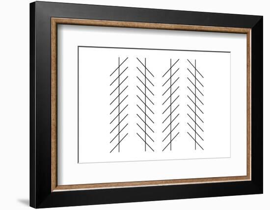 Zoellner Illusion-Science Photo Library-Framed Photographic Print