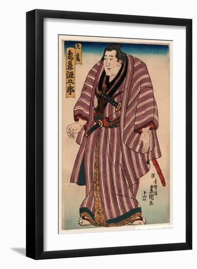 Zogahana Nadagoro-Utagawa Toyokuni-Framed Giclee Print