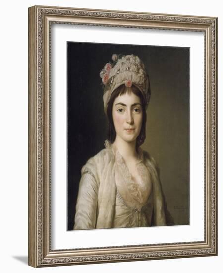 Zoie Ghika, Moldavian Princess, 1777-Alexander Roslin-Framed Giclee Print