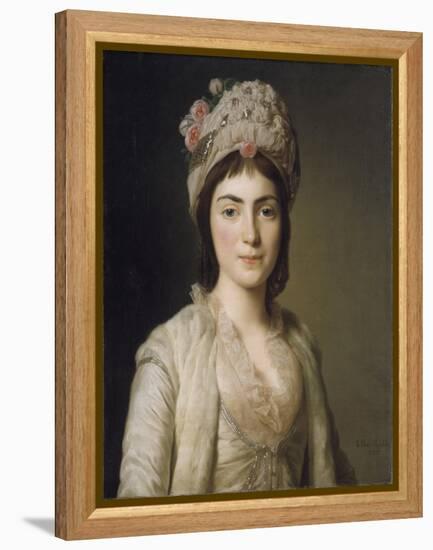 Zoie Ghika, Moldavian Princess, 1777-Alexander Roslin-Framed Premier Image Canvas