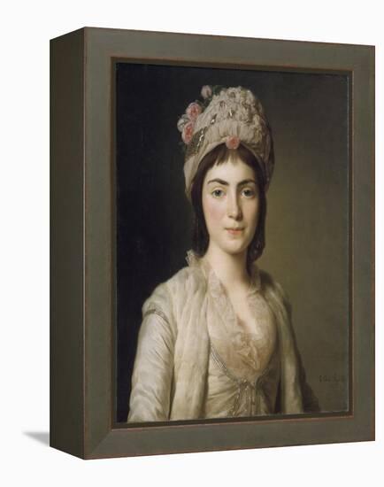 Zoie Ghika, Moldavian Princess, 1777-Alexander Roslin-Framed Premier Image Canvas
