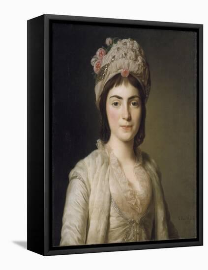 Zoie Ghika, Moldavian Princess, 1777-Alexander Roslin-Framed Premier Image Canvas