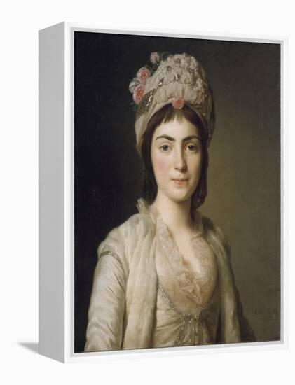 Zoie Ghika, Moldavian Princess, 1777-Alexander Roslin-Framed Premier Image Canvas