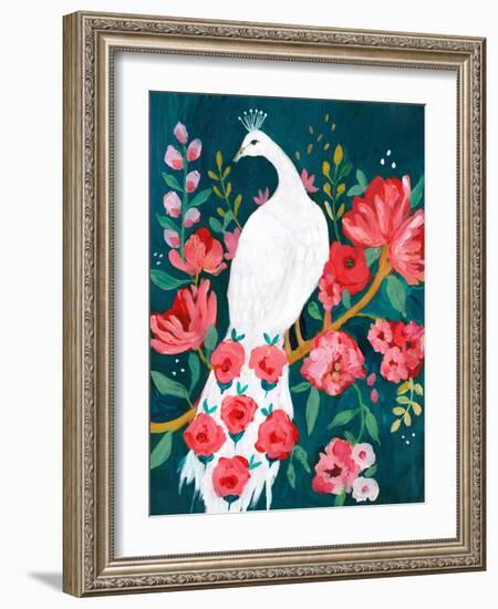 Zoisite Peacock-Sharon Montgomery-Framed Art Print