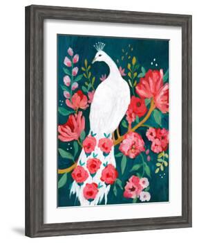 Zoisite Peacock-Sharon Montgomery-Framed Art Print