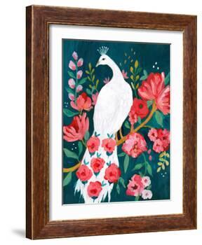 Zoisite Peacock-Sharon Montgomery-Framed Art Print