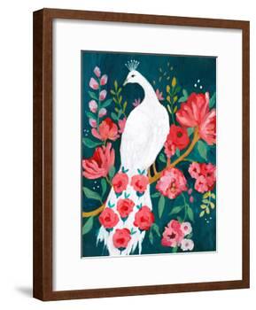 Zoisite Peacock-Sharon Montgomery-Framed Art Print