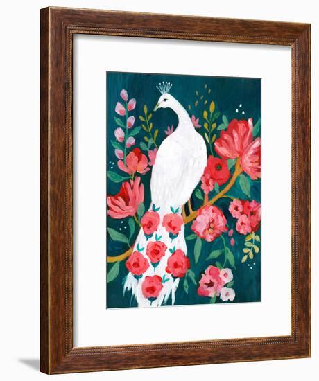 Zoisite Peacock-Sharon Montgomery-Framed Art Print