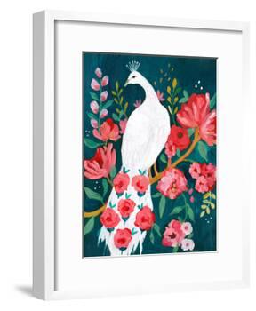 Zoisite Peacock-Sharon Montgomery-Framed Art Print