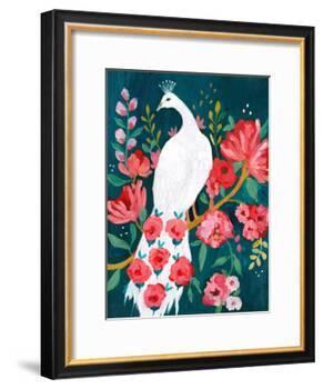 Zoisite Peacock-Sharon Montgomery-Framed Art Print