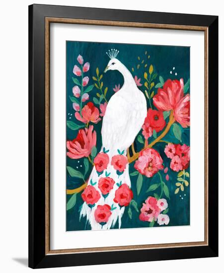 Zoisite Peacock-Sharon Montgomery-Framed Art Print