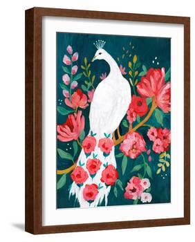 Zoisite Peacock-Sharon Montgomery-Framed Art Print