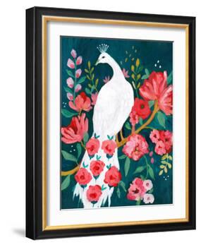 Zoisite Peacock-Sharon Montgomery-Framed Art Print