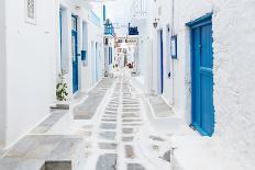 Mykonos Streetview, Greece-Zoltan Gabor-Photographic Print