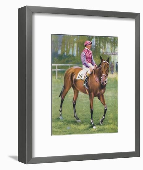 Zoltan, Jockey: M. Beary', 1939-Unknown-Framed Giclee Print