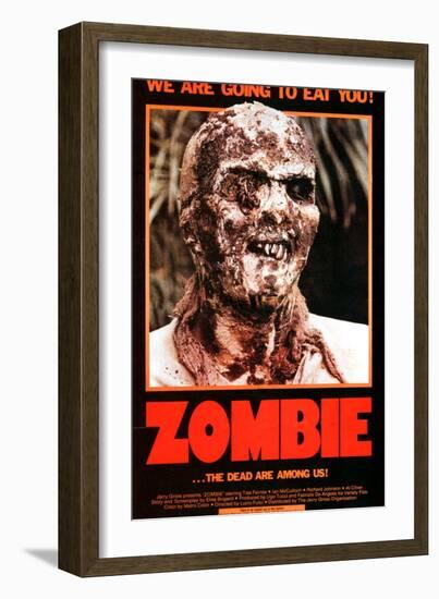 Zombie, 1980-null-Framed Premium Giclee Print