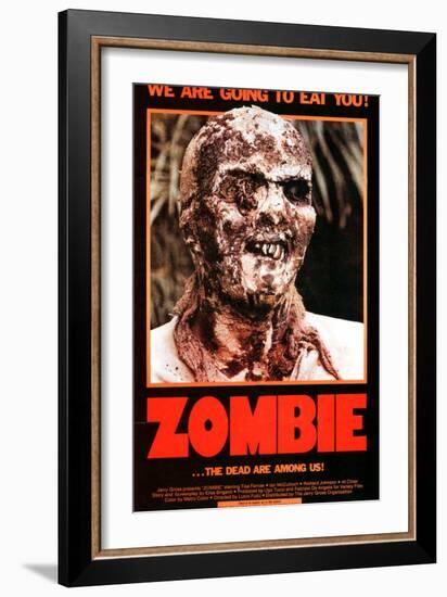 Zombie, 1980-null-Framed Premium Giclee Print