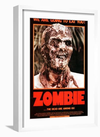 Zombie, 1980-null-Framed Premium Giclee Print