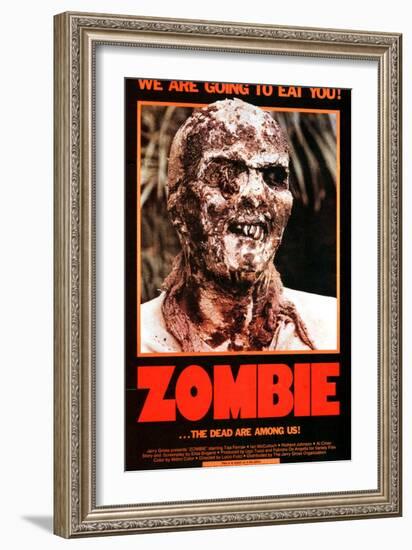 Zombie, 1980-null-Framed Art Print