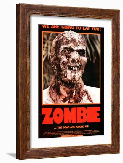 Zombie, 1980-null-Framed Art Print